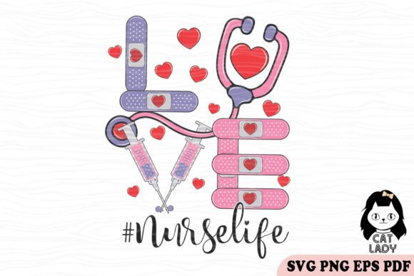 Crafts & Graphics: Valentine Love Nurse Review