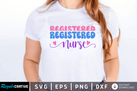FREE Registered Nurse Svg: Graphics for Crafts