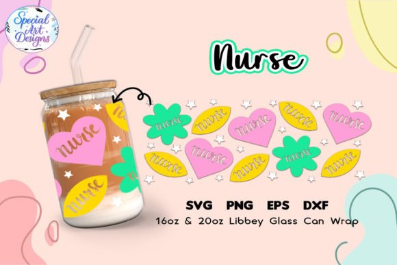 Nurse SVG Graphics for Crafts & Web Design