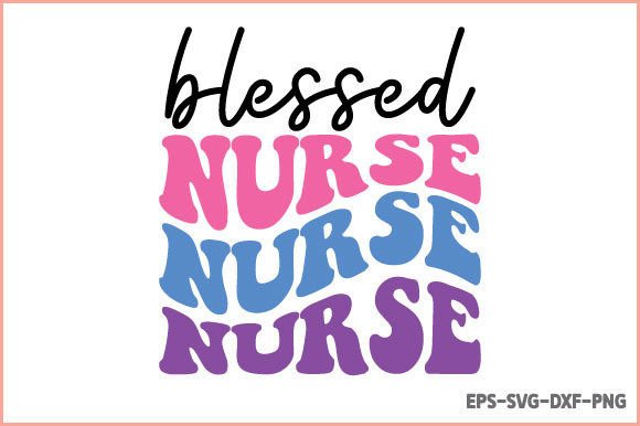 Retro Nurse SVG: Blessed Graphics for Crafts
