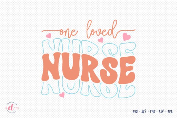 Retro Nurse SVG: Graphics for Crafts
