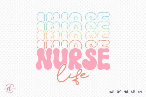 Retro Nurse SVG: Graphics for Crafts